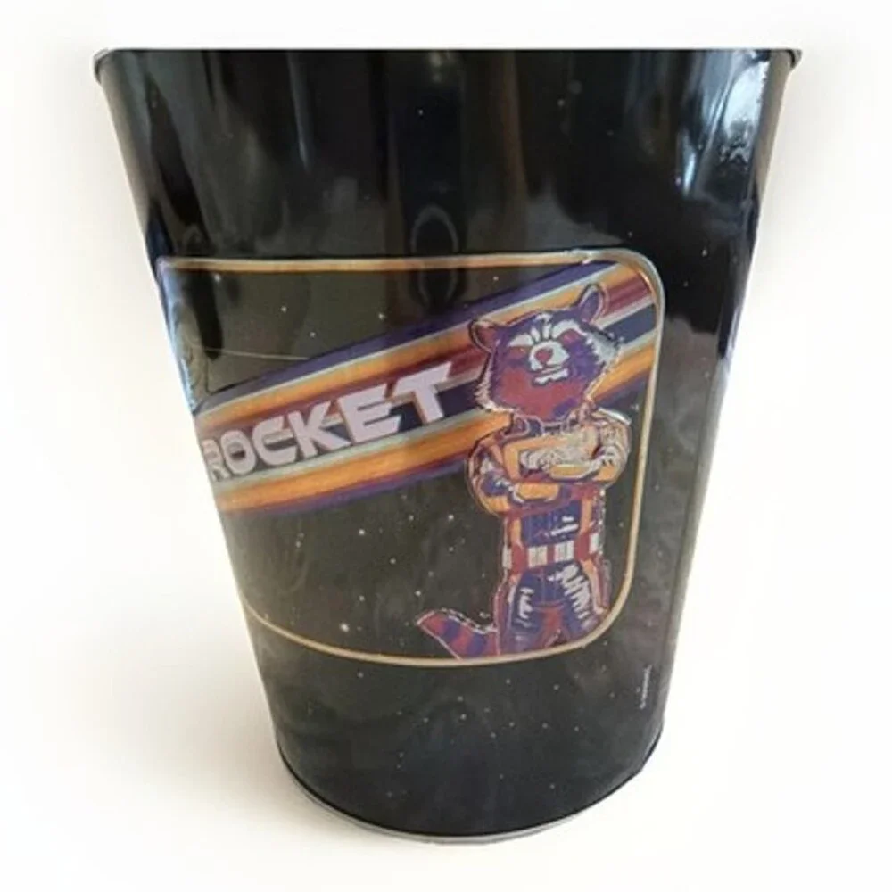 Guardians Of The Galaxy Vol 3 Rocket Raccoon Embossed Tin Popcorn Bucket Marvel